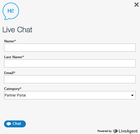 Pedagoo Live chat